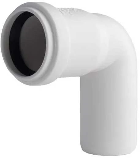 Magnaplast Vidaus kanalizacijos alkūnė HTB, d 32, , 90*, balta