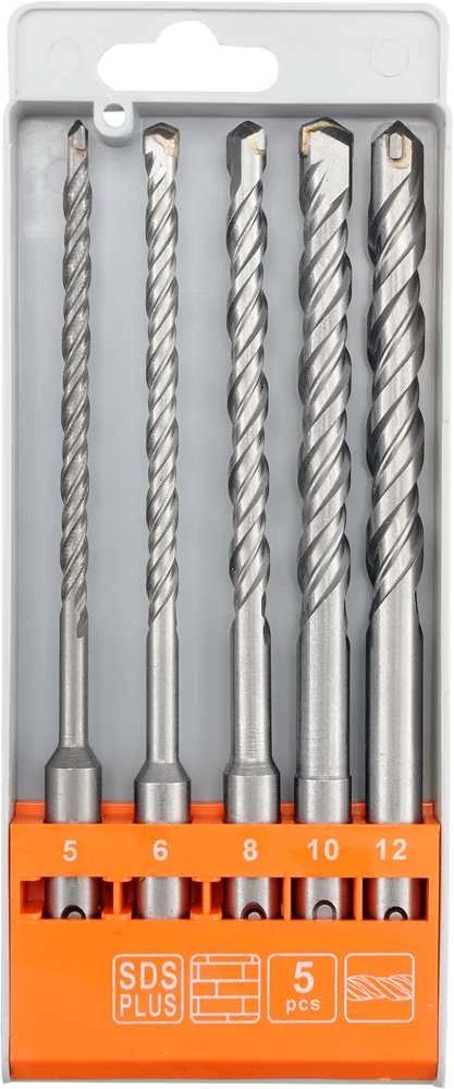 Grąžtas Toya Sa Poland Grąžtų rinkinys SDS-PLUS | S4 / 5-12 mm | 5 vnt. (23988)
