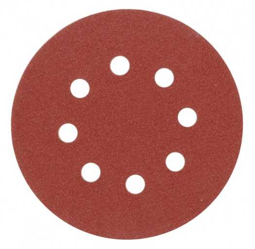 HÕGERT Abrazyvinis diskas su skylutėmis 5vnt. 125MM G150 5vnt.