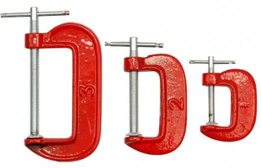 Top Tools Vise 3 vnt. 25, 50,75 mm