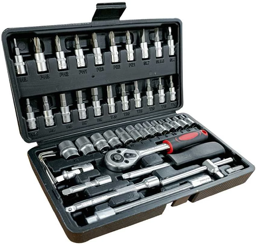 Trimax Įrankių rinkinys 1/4'' 45 vnt.