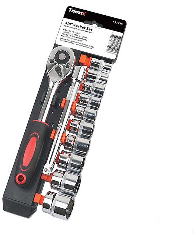 Trimax Įrankių rinkinys 3/8"