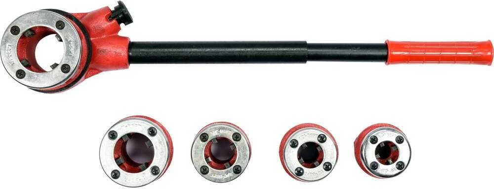 Vamzdžių sriegiklių komplektas 3/8", 1/2", 3/4", 1", 1 1/4"