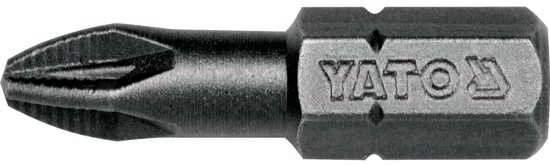 Toya Sa Poland Antgalis kryžminis 1/4"x25MM, dydis PZ1, S2 50 vnt (YT-7810)