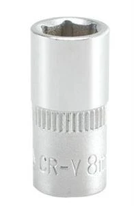 HÕGERT Galvutės 1/2", šešiakampės, CrV plienas, 15 mm DIN 3124