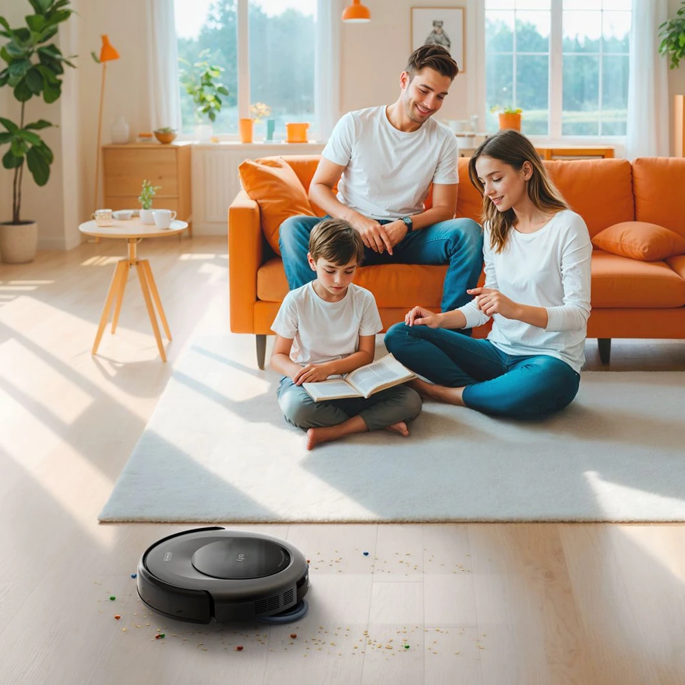 Dulkių siurblys - robotas Anker Eufy Omni C20, juodas