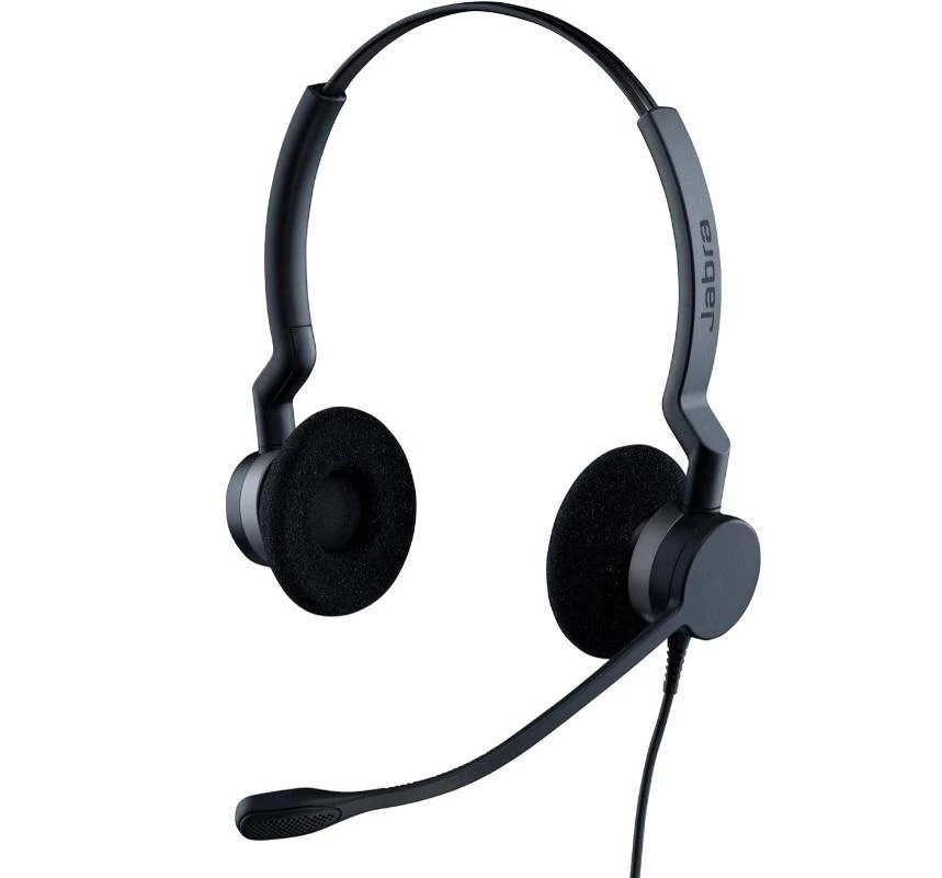 Ausinės Jabra Biz 2300 USB Duo tipas: 82 E-STD, Juodos spalvos