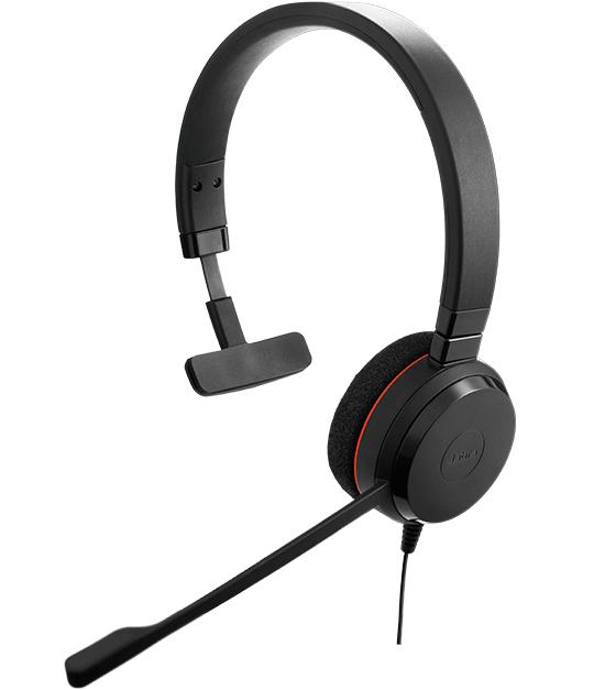 JABRA Evolve 20 MS stereo Ausinės on-ear su laidu USB-C noise isolating