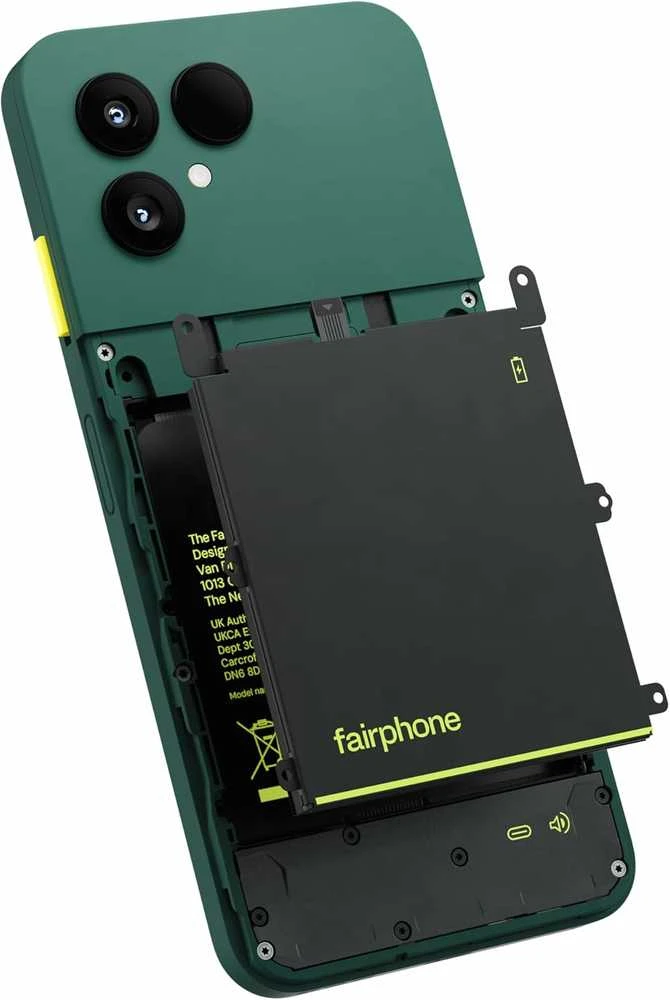 Išmanusis telefonas Fairphone 6 Dual SIM 8 GB / 256 GB, Žalias