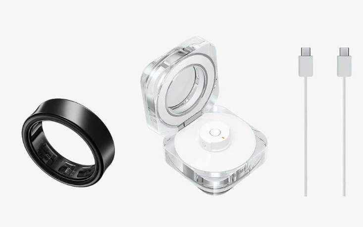 Išmanusis žiedas Samsung Galaxy Ring, juodos spalvos, 14 dydžio