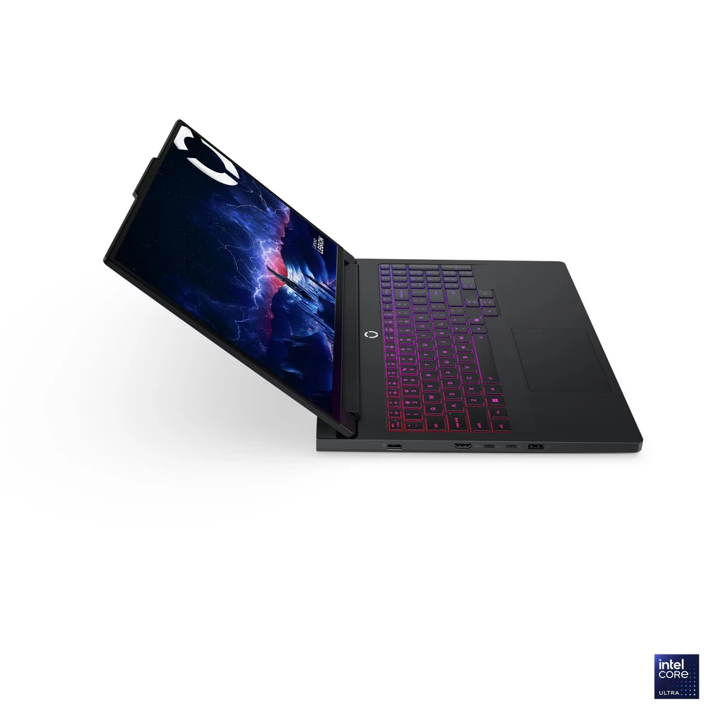 Nešiojamas kompiuteris Lenovo Legion Pro 7 16IAX10H | Intel Core Ultra 9 275HX, 16" WQXGA OLED 240 Hz, 64 GB RAM, 2 TB SSD, GeForce RTX 5080 16 GB, Windows 11 Home | Juodas