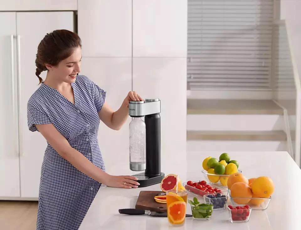 Gazuotų gėrimų gaminimo aparatas Philips ADD4902BK