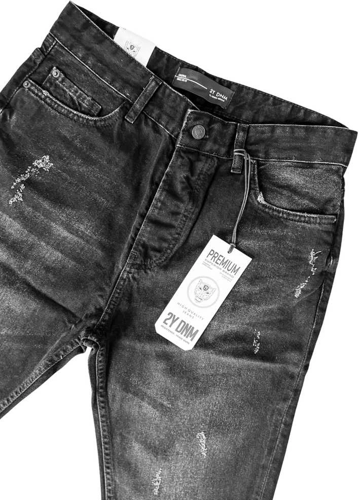 2Y PREMIUM Džinsai Vyrams Juodas B8647/K30