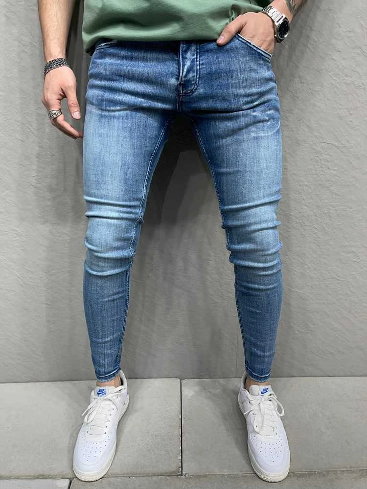 2Y PREMIUM Džinsai Vyrams Mėlyna B6878