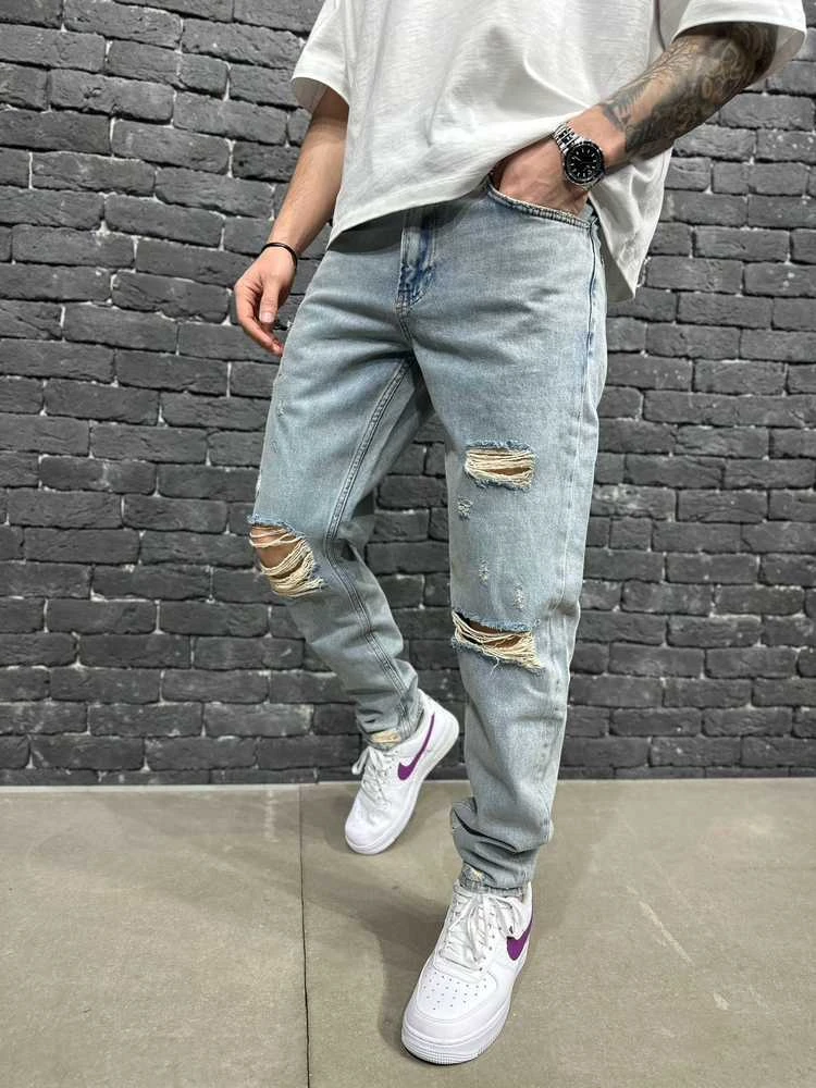 2Y PREMIUM Džinsai Vyrams Mėlyna B9235/K50