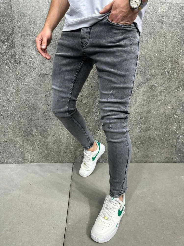 2Y PREMIUM Džinsai Vyrams Pilkas B8551/K800