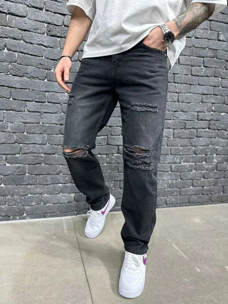 2Y PREMIUM Džinsai Vyrams Pilkas B9223/ALXD