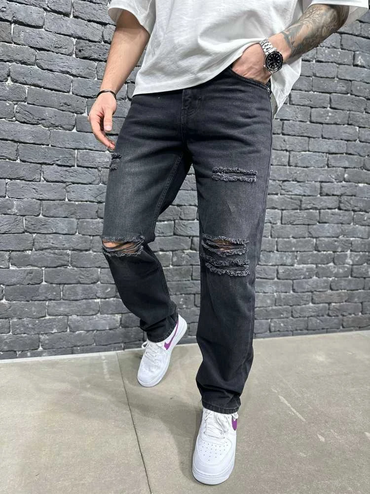 2Y PREMIUM Džinsai Vyrams Pilkas B9223/ALXD