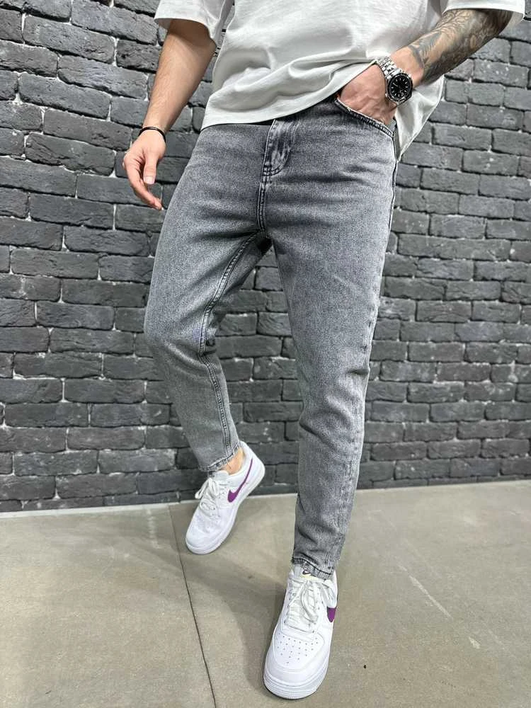 2Y PREMIUM Džinsai Vyrams Pilkas B9286/K30