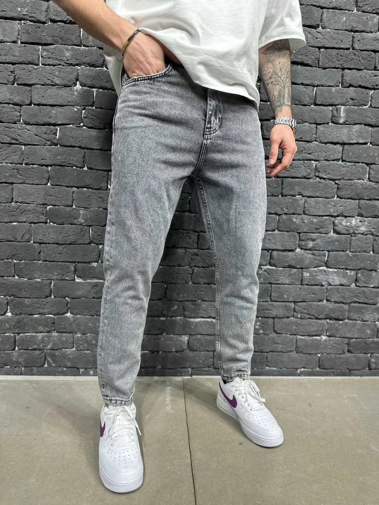 2Y PREMIUM Džinsai Vyrams Pilkas B9286/K30