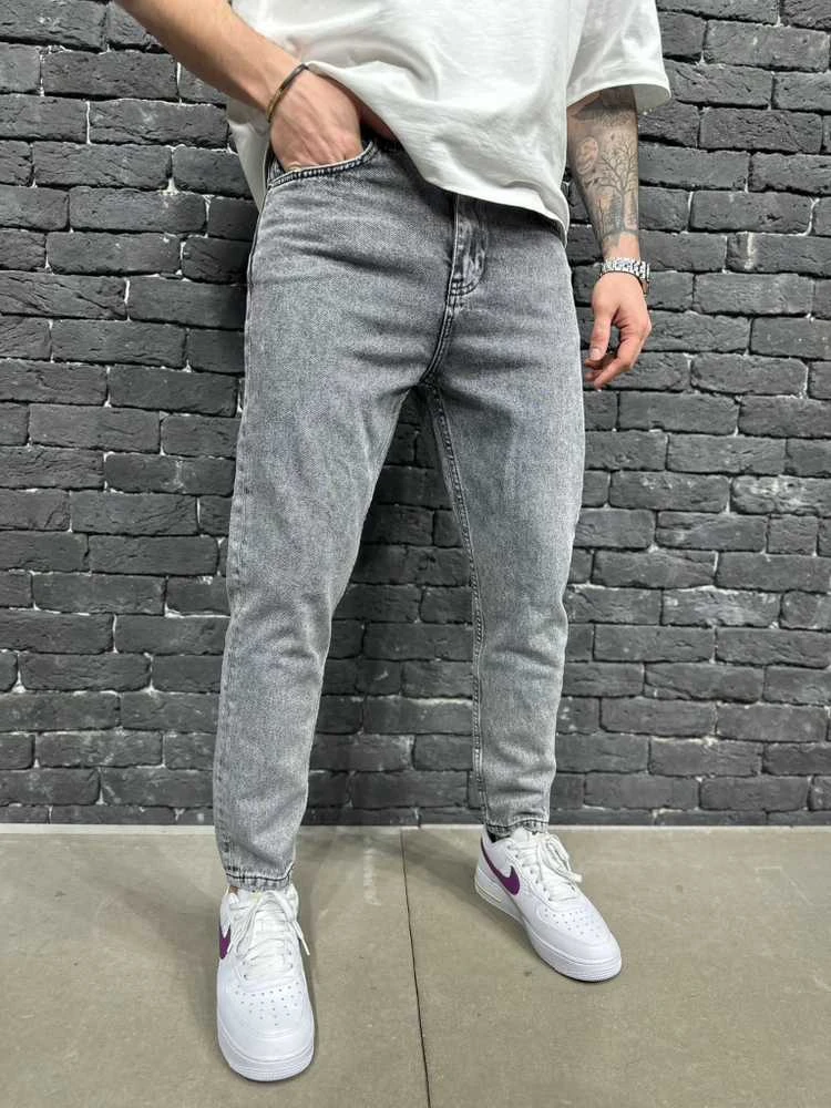 2Y PREMIUM Džinsai Vyrams Pilkas B9286/K30