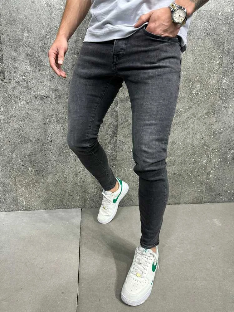 2Y PREMIUM Džinsai Vyrams Pilkas RT9009/L207