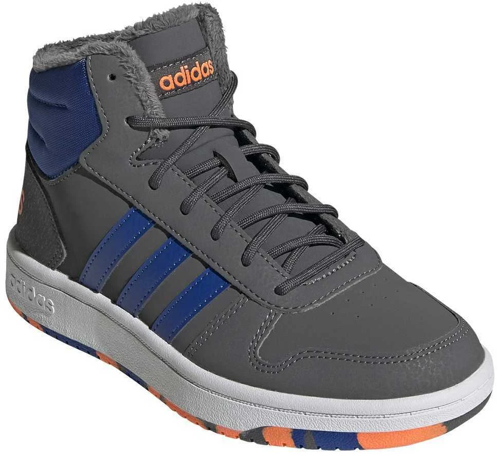 Adidas Avalynė Berniukams Hoops Mid 2.0 K Pilkas FW4278