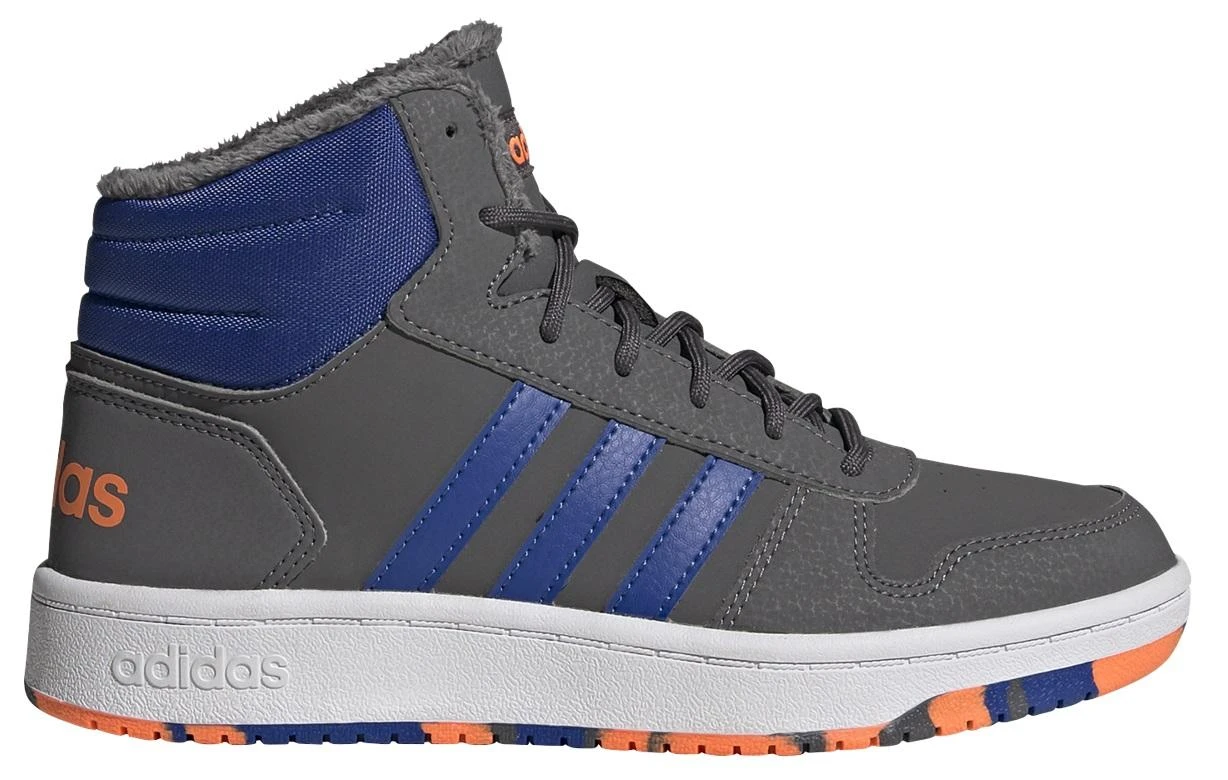 Adidas Avalynė Berniukams Hoops Mid 2.0 K Pilkas FW4278