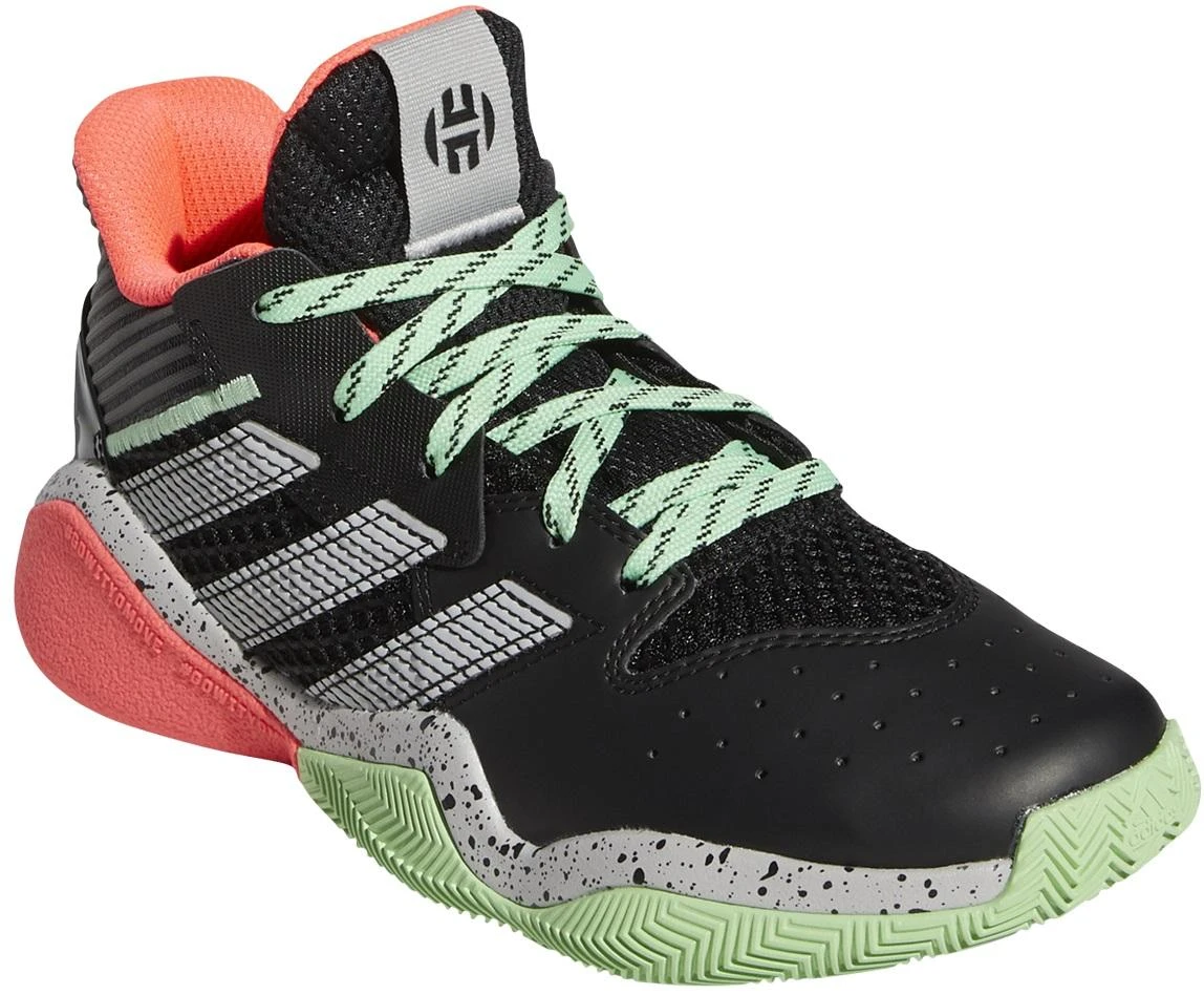 Adidas Avalynė Paaugliams Harden Stepback J Juodas Rožinė Žalias FW8545