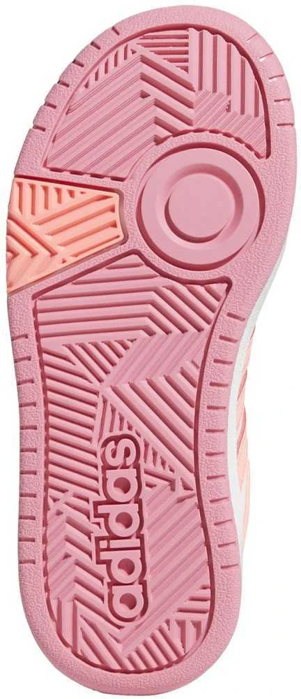 Adidas Avalynė Paaugliams Hoops 3.0 K Baltas Rožinė GW0418