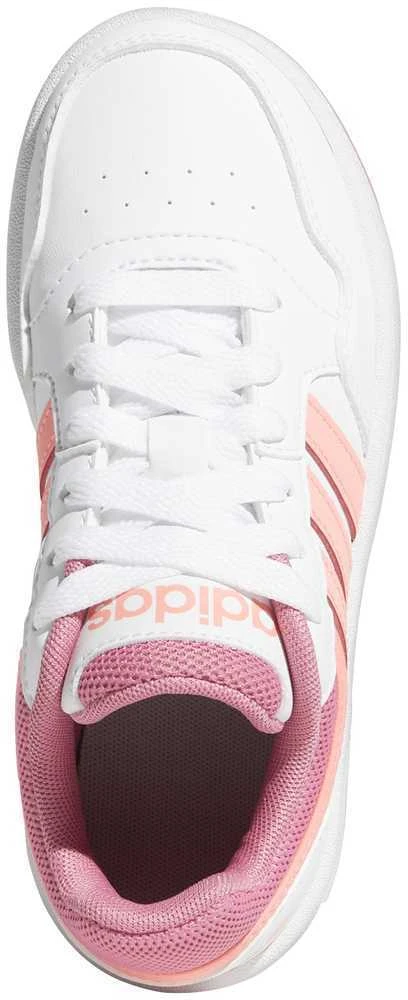 Adidas Avalynė Paaugliams Hoops 3.0 K Baltas Rožinė GW0418