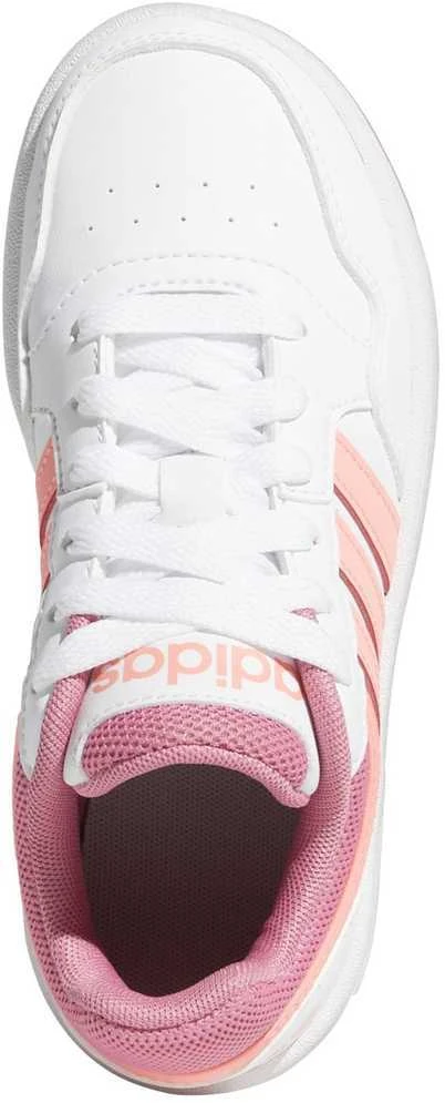 Adidas Avalynė Paaugliams Hoops 3.0 K Baltas Rožinė GW0418