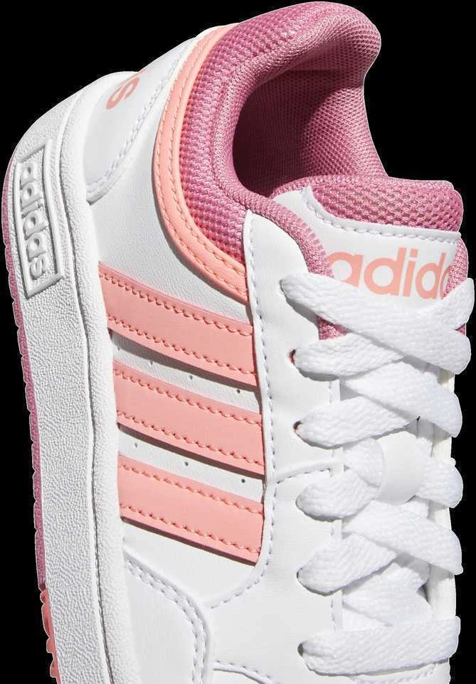 Adidas Avalynė Paaugliams Hoops 3.0 K Baltas Rožinė GW0418