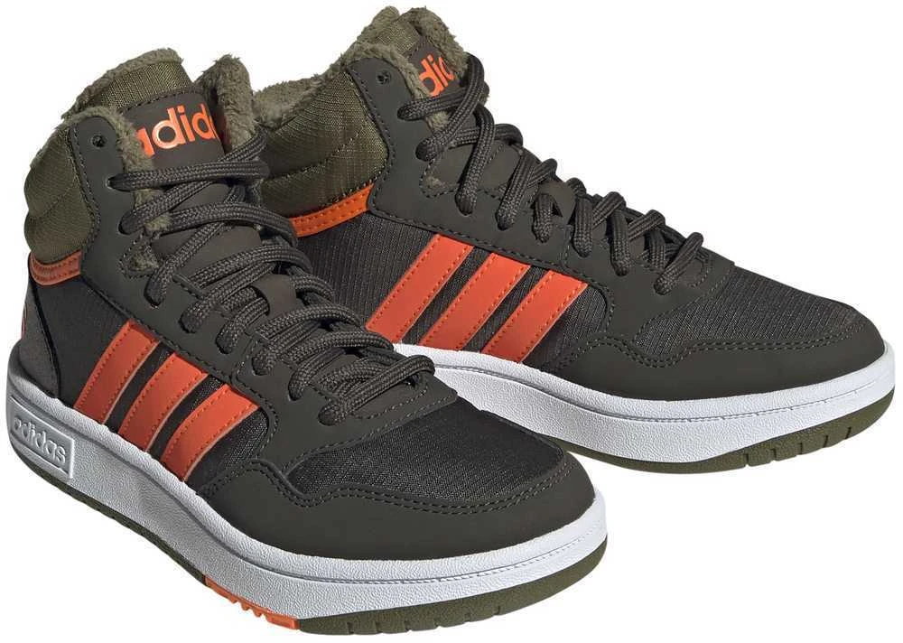 Adidas Avalynė Paaugliams Hoops Mid 3.0 K Žalias GW4486