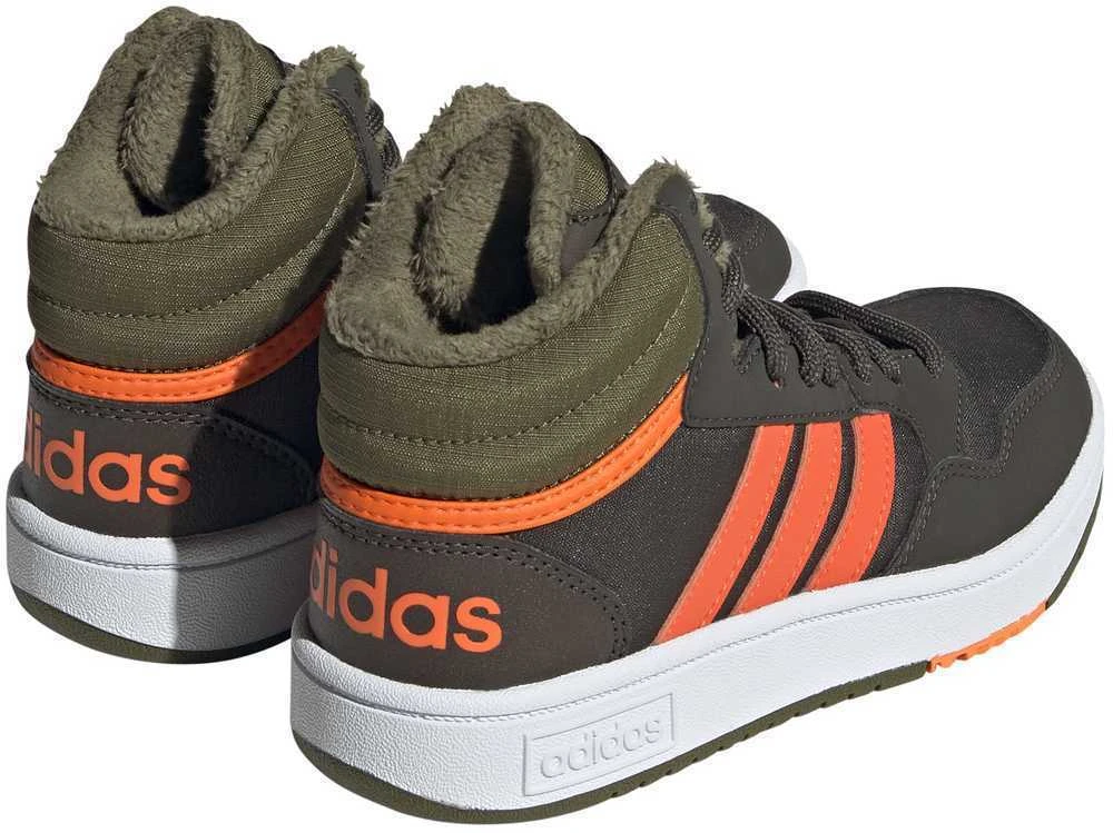 Adidas Avalynė Paaugliams Hoops Mid 3.0 K Žalias GW4486