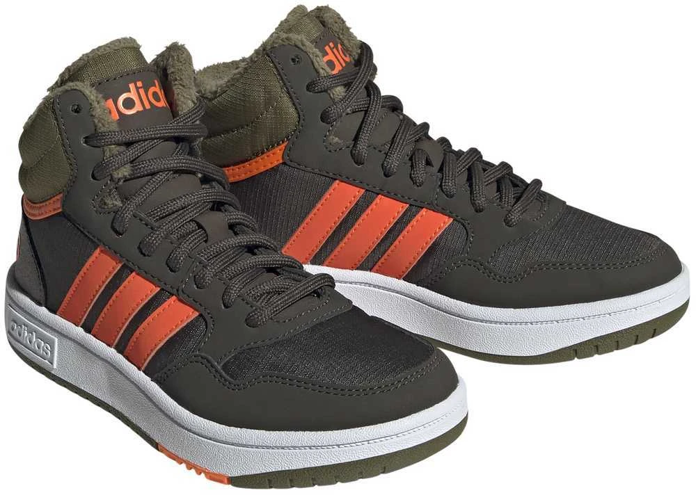 Adidas Avalynė Paaugliams Hoops Mid 3.0 K Žalias GW4486