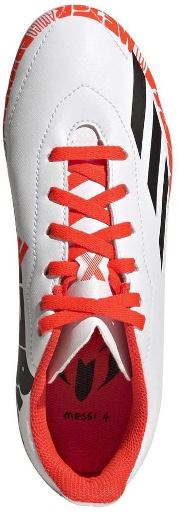 Adidas Avalynė Paaugliams X Speedportal Messi. 4 FXG Baltas GW8398