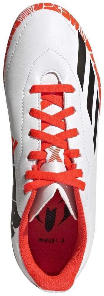 Adidas Avalynė Paaugliams X Speedportal Messi. 4 FXG Baltas GW8398