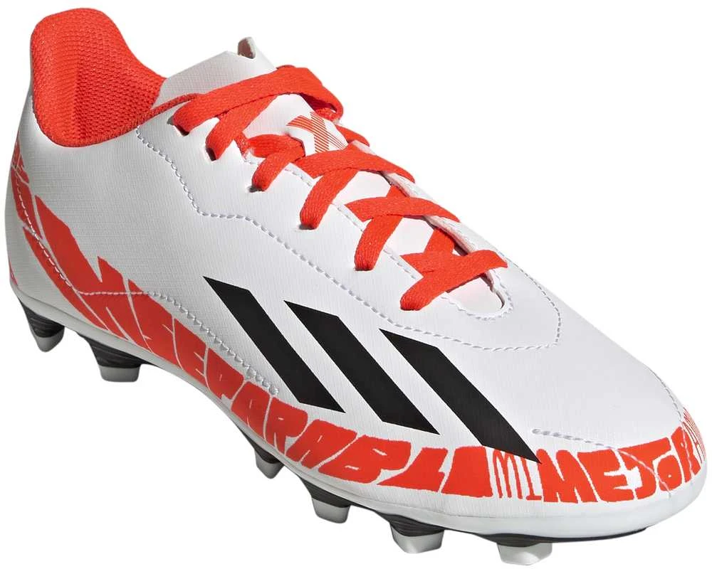 Adidas Avalynė Paaugliams X Speedportal Messi. 4 FXG Baltas GW8398