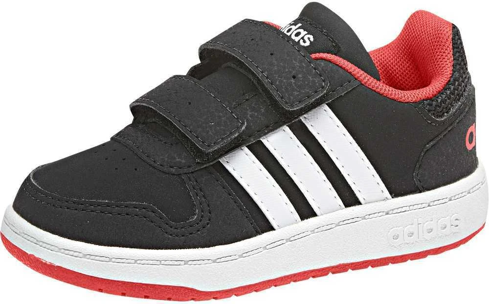 Adidas Avalynė Vaikams Hoops 2.0 Cmf Juodas Raudona B75965