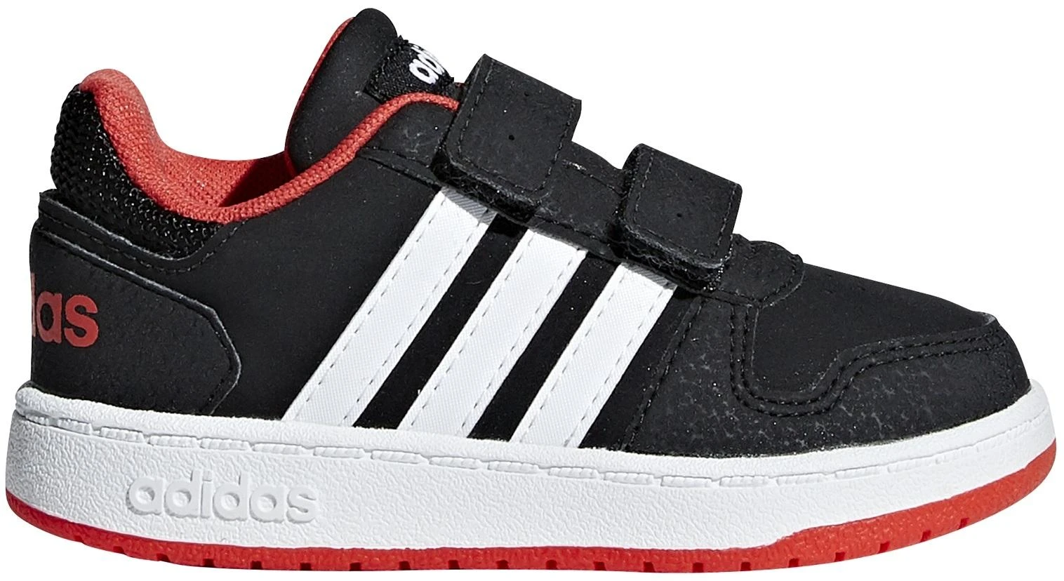 Adidas Avalynė Vaikams Hoops 2.0 Cmf Juodas Raudona B75965