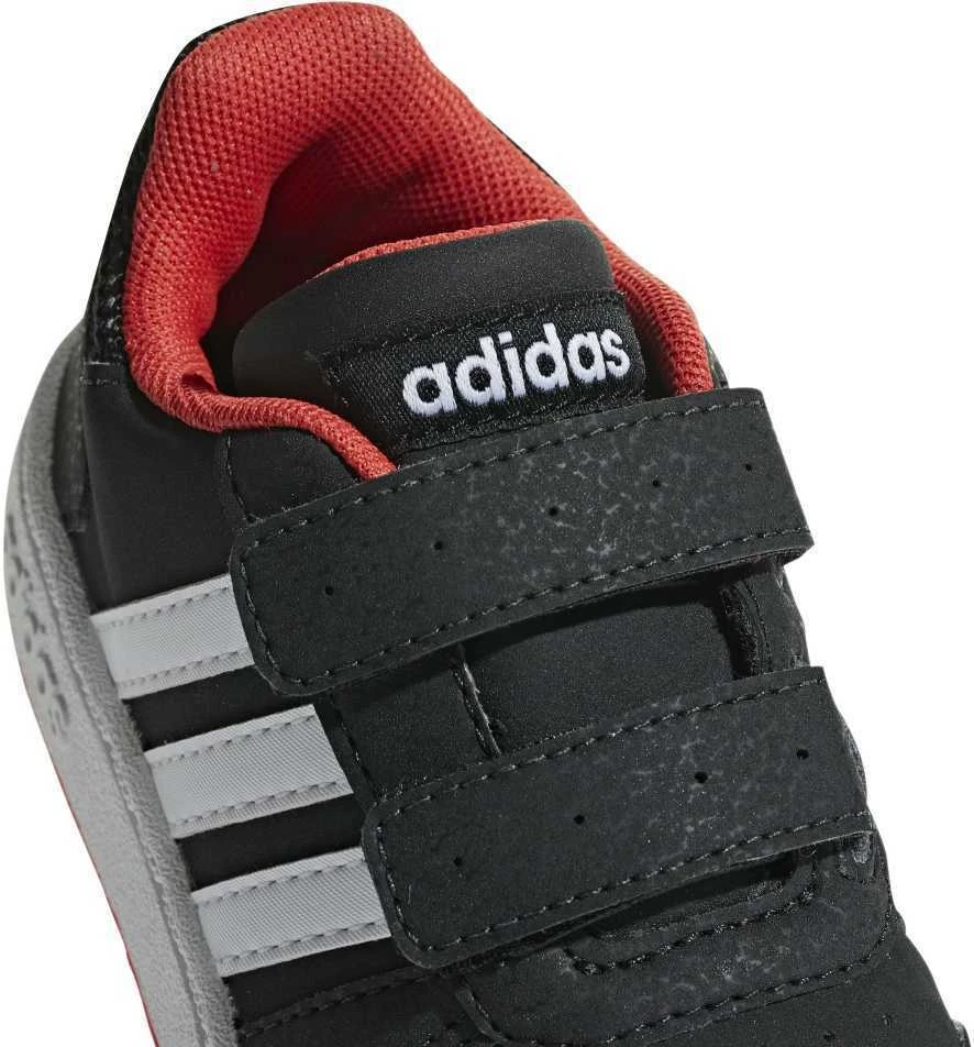 Adidas Avalynė Vaikams Hoops 2.0 Cmf Juodas Raudona B75965