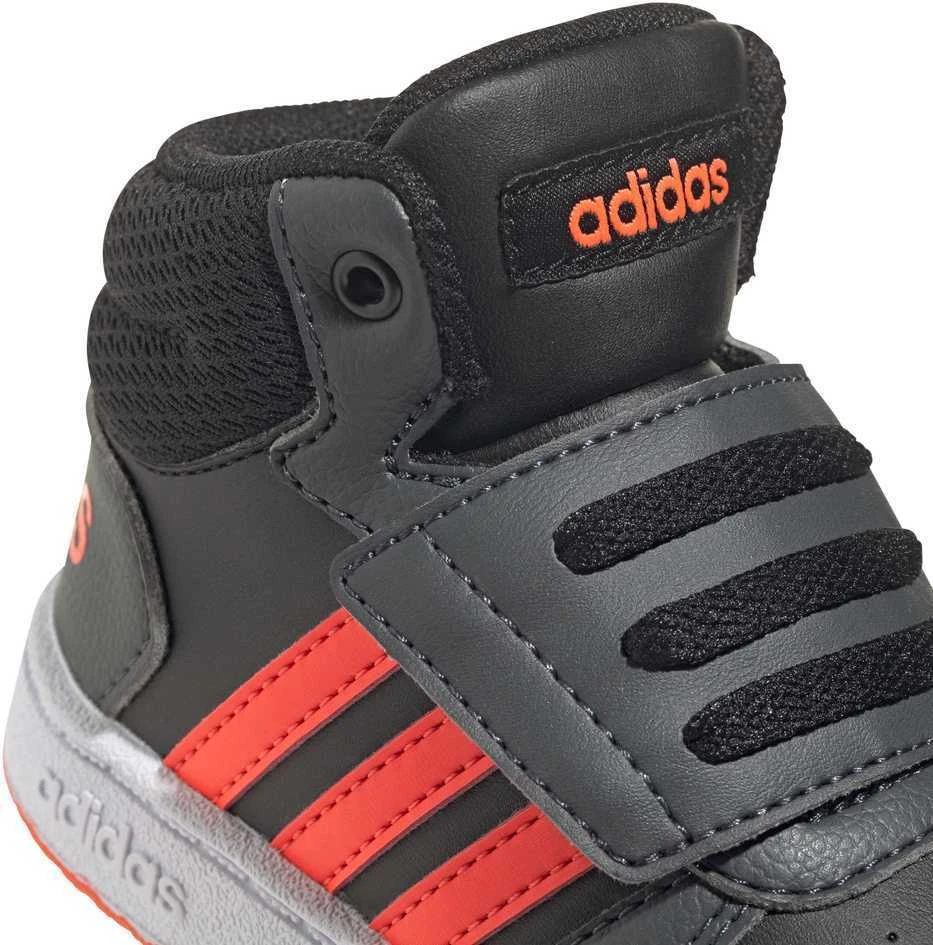 Adidas Avalynė Vaikams Hoops Mid 2.0 I Juodas GZ7780