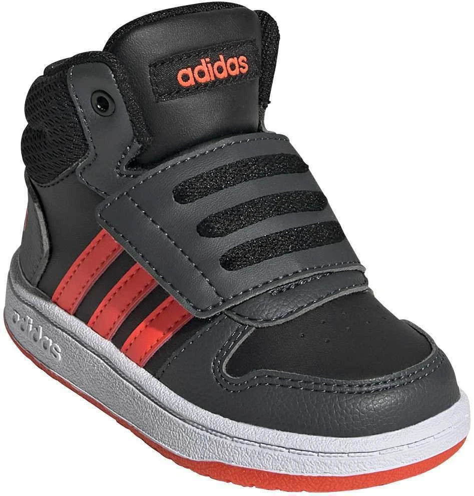 Adidas Avalynė Vaikams Hoops Mid 2.0 I Juodas GZ7780