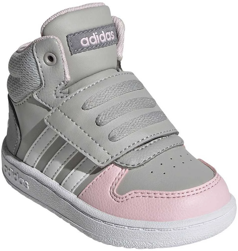 Adidas Avalynė Vaikams Hoops Mid 2.0 I Pilkas Rožinė GZ7779
