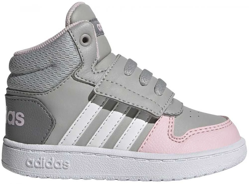 Adidas Avalynė Vaikams Hoops Mid 2.0 I Pilkas Rožinė GZ7779