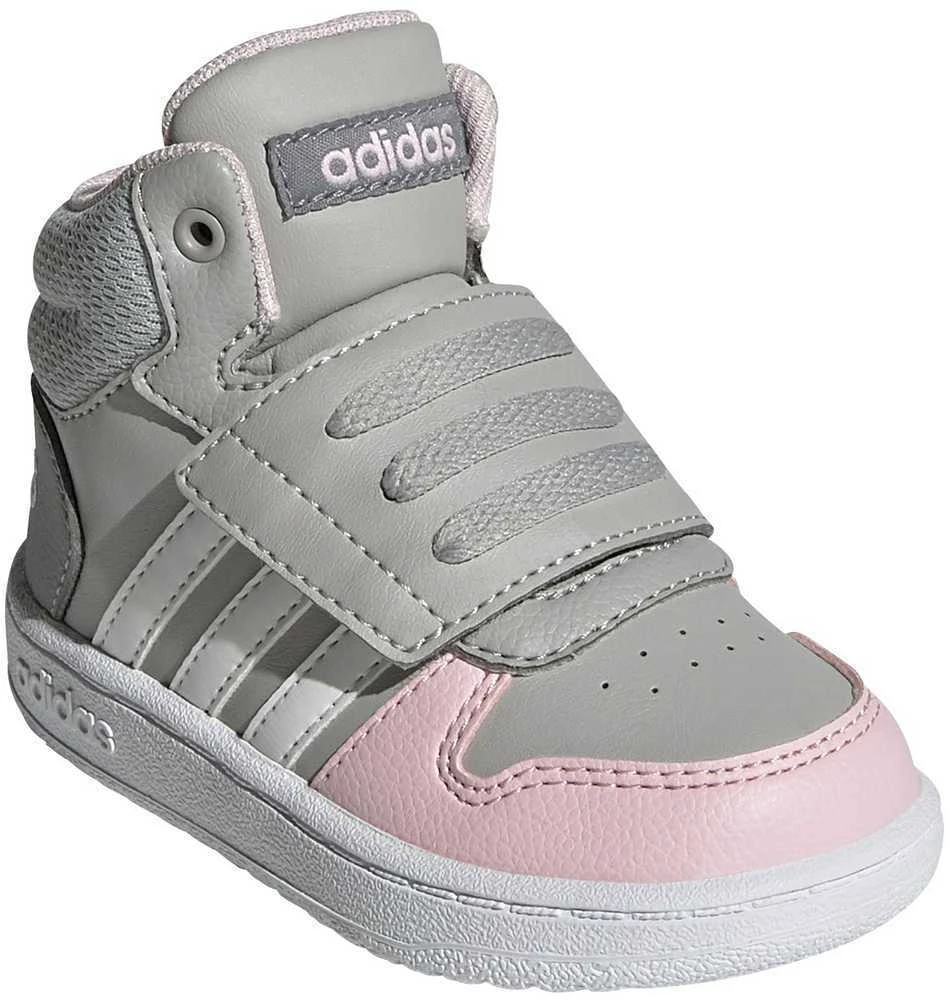Adidas Avalynė Vaikams Hoops Mid 2.0 I Pilkas Rožinė GZ7779