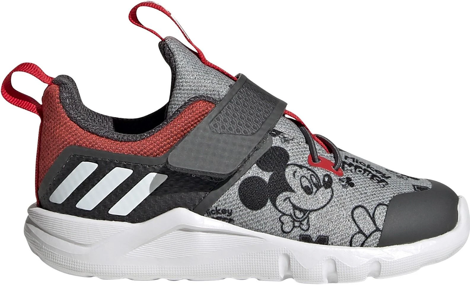 Adidas Avalynė Vaikams RapidaFlex Mickey Pilkas Raudona EF9730