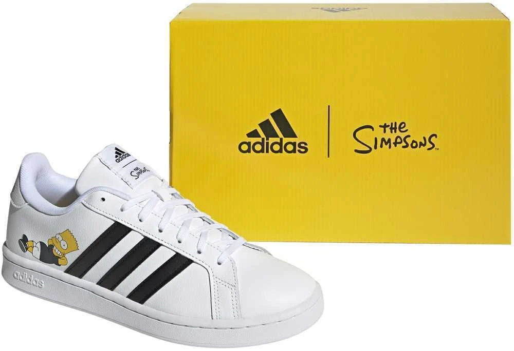 Adidas Avalynė Vyrams Grand Court Baltas H02555