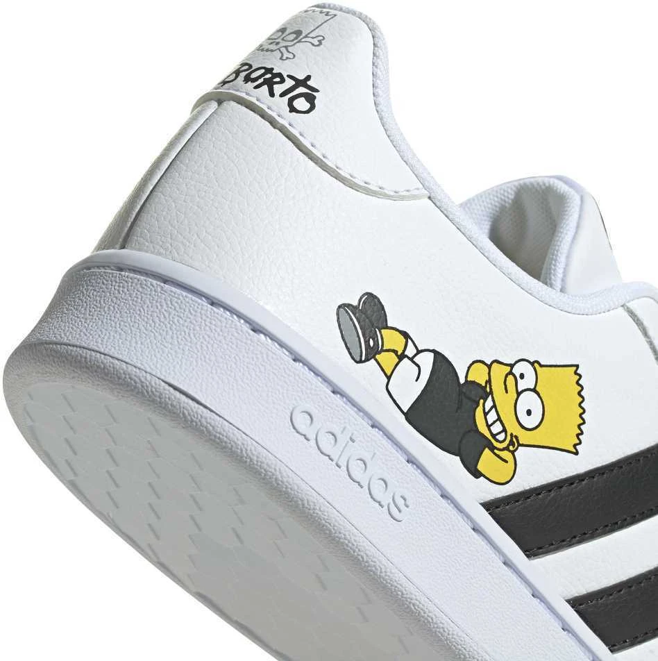 Adidas Avalynė Vyrams Grand Court Baltas H02555